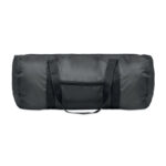 Sport- und Reisetasche RPET Schwarz von oben