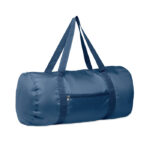Sport- und Reisetasche RPET Blau als Werbeartikel mit Logodruck