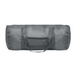 Sport- und Reisetasche RPET Grau von oben