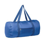 Sport- und Reisetasche RPET Blau als Werbeartikel mit Logodruck