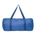 Sport- und Reisetasche RPET Blau, Seitenansicht