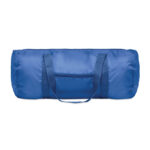 Sport- und Reisetasche RPET Blau von oben