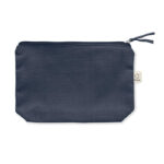 Kosmetiktasche 320 g/m² Blau, Rückansicht