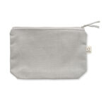 Kosmetiktasche 320 g/m² Grau, Rückansicht