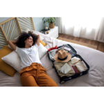 Kosmetiktasche 320 g/m² – Seitenansicht