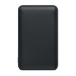 Power bank 5000 mAh Schwarz, Rückansicht