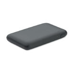 Power bank 5000 mAh Grau, Rückansicht