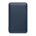 Power bank 5000 mAh Blau, Rückansicht