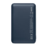 Power bank 5000 mAh Blau, Seitenansicht