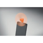 Smartphone-Ventilator Orange, geöffnet dargestellt