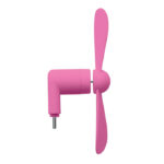 Smartphone-Ventilator Rosa, Rückansicht