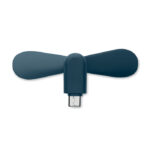 Smartphone-Ventilator Blau von oben