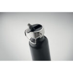 Doppelwandige Flasche 660 ml Schwarz, Detailaufnahme des Materials