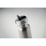 Doppelwandige Flasche 660 ml Silber, Detailaufnahme des Materials