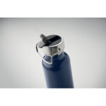 Doppelwandige Flasche 660 ml Blau, Detailaufnahme des Materials