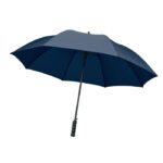 27" Regenschirm Blau, Rückansicht