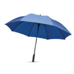 27" Regenschirm Blau, Rückansicht