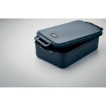 Lunchbox PP 2200 ml Blau, Seitenansicht