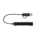 4 Port USB Hub, geöffnet dargestellt