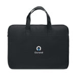 15" Laptop-Tasche mit markiertem Druckbereich für Ihr Logo