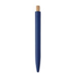Druckkugelschreiber recy. ABS Blau, Seitenansicht