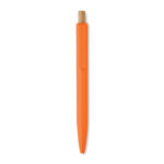 Druckkugelschreiber recy. ABS Orange, Rückansicht