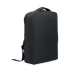 15" Laptop-Rucksack Schwarz als Werbeartikel mit Logodruck
