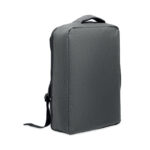 15" Laptop-Rucksack Grau als Werbeartikel mit Logodruck