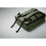 15" Laptop-Rucksack Gruen, Detailaufnahme des Materials
