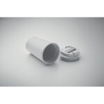 Doppelwandiger Becher 350 ml Weiß, Detailaufnahme des Materials