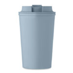 Doppelwandiger Becher 350 ml Blau von oben