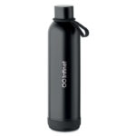 Doppelwandige Flasche 500ml mit markiertem Druckbereich für Ihr Logo