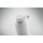 Doppelwandige Flasche 500 ml Weiß, Detailaufnahme des Materials
