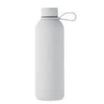 Doppelwandige Flasche 500 ml Weiß von oben