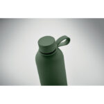 Doppelwandige Flasche 500 ml Gruen, Detailaufnahme des Materials