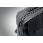 15" Laptop-Rucksack Grau, Seitenansicht