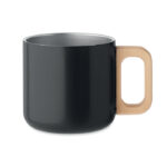 Doppelwandiger Becher 350 ml Schwarz als Werbeartikel mit Logodruck
