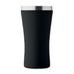 Doppelwandiger Trinkbecher 160 Schwarz von oben