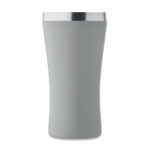Doppelwandiger Trinkbecher 160 Grau von oben