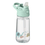 Trinkflasche für Kinder 450 ml, geöffnet dargestellt