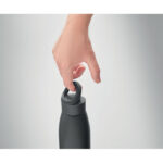 Doppelwandige Flasche 400 ml, Detailaufnahme des Materials