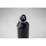 Doppelwandige Flasche 500 ml Schwarz, Detailaufnahme des Materials