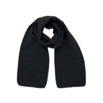 Winterschal aus recyceltem RPET-Polyester als Werbeartikel mit Logo