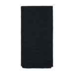 Schal RPET-Polyester Schwarz, Rückansicht
