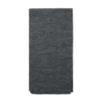 Schal RPET-Polyester Schwarz, Rückansicht