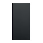 8000 mAh Powerbank Schwarz, Rückansicht