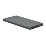 8000 mAh Powerbank Silber als Werbeartikel mit Logodruck