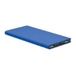8000 mAh Powerbank Blau als Werbeartikel mit Logodruck