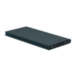 8000 mAh Powerbank Blau, Rückansicht