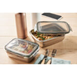 Lunchbox 850 ml im praktischen Einsatz